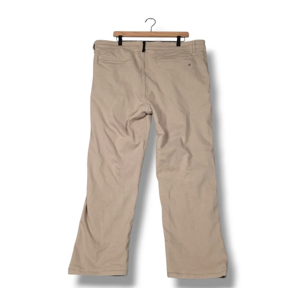 Rag & Bone Mens 38 Fit 2 Action Loopback Skinny Chino Pants Fog Grey Stretch